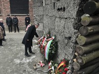 Pietna ceremónia pri príležitosti 70. výročia jeho oslobodenia v koncentračnom tábore Auschwitz