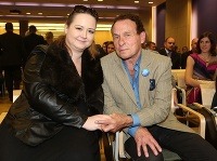 Jan Saudek a jeho manželka, novinárka Pavla Hodková Jan Saudek a jeho manželka, novinárka Pavla Hodková