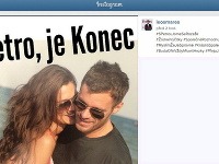 Leoš Mareš zverejnil na sociálnej sieti informáciu o rozchode s Petrou Faltýnovou. 