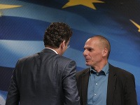 Yanis Varoufakis sa stretol s Jeroenom Dijsselbloemom