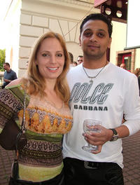 Zuzana Hajdu s manželom Moustym Mahmudom 