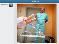 Raper Separ sa na Instagrame pochválil fotkou z nemocnice a fanúšikom oznámil, že sa spolu so speváčkou Tinou stali rodičmi dcérky. 