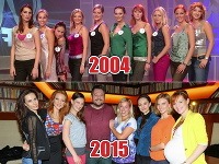 Finalistky šou Dievča za milión. Takto sa zmenili za desať rokov.