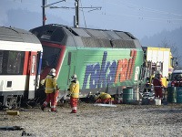 Zrážka dvoch osobných vlakov pri Zürichu