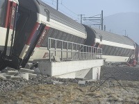 Zrážka dvoch osobných vlakov pri Zürichu