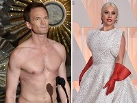 O prekvapenia počas slávnostného večera sa postarali  aj herec Neil Patrick Harris a speváčka Lady Gaga. 