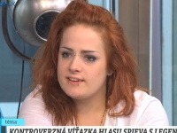 Lenka Lo Hrůzová za osem mesiacov viditeľne pribrala. 