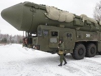 Ruská raketová technika Topol - Ilustračné foto Ruská raketová technika Topol - Ilustračné foto