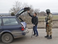Blokáda zásob pre separatistov na Ukrajine