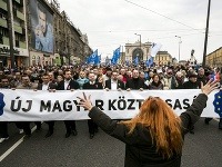 Protesty v Budapešti