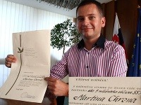 Martin Chren je päť milióntym občanom Slovenska Martin Chren je päť milióntym občanom Slovenska