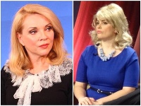 Petra Polnišová si v zábavnej šou Kredenc zahrala herečku Zdenu Studenkovú. 