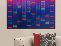 Jedinečné umelecké obrazy z analýzy DNA sú v móde po celom svete