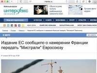 Rad ruských štátnych médií sa dnes stala obeťou aprílového žartu bruselského webu EU Observer