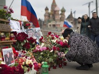 Stúpenci si uctili 40 dní od smrti Borisa Nemcova