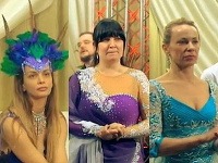 Nenalíčené jojkárske tanečnice Andrea Heringhová, Ivana Christová a Diana Mórová. 