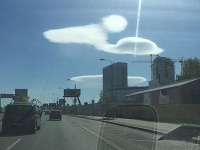 UFO nad Bratislavou UFO nad Bratislavou