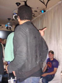 Lenny Kravitz na after párty