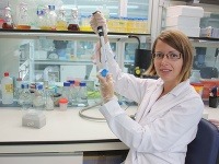 Mikrobiologička Mária Džunková Mikrobiologička Mária Džunková
