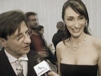 Sisa Sklovská v roku 2003 s hercom Miroslavom Nogom.