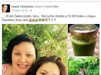 Ivana Christová si  zverejnila na sociálnej sieti viacero fotografií. Na jednej z nich je aj bez mejkapu a veľmi jej to pristane.