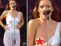 Tove Lo nie je žiadna hanblivka. Fanúšikom na svojom koncerte ukázala nahý prsník. Tove Lo nie je žiadna hanblivka. Fanúšikom na svojom koncerte ukázala nahý prsník.