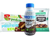 Ďalšie alternatívy zdravších snackov a sladkostí slovenskej značky Max Sport, ktoré sú určené dospelým a sú dostupné bežne v potravinách. Majú vysoký obsah proteínov, preto sú vhodné najmä športovcom ale aj všetkým aktívne žijúcim ľuďom.  
