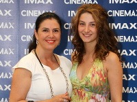 Iveta Malachovská a jej dcéra Kristína sa boli spolu pozrieť na otvorenie nového kina. 