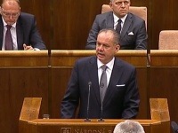 Andrej Kiska v parlamente Andrej Kiska v parlamente