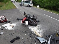 Motorkár bohužiaľ haváriu neprežil. 