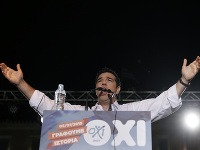 Alexis Tsipras vyzával ľudí, aby povedali nie