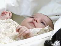 Fotky z krstu princeznej Charlotte