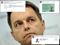 Peter Kažimír dostal na Twitteri poriadnu slovnú nakladačku. Peter Kažimír dostal na Twitteri poriadnu slovnú nakladačku.