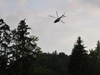 Na mieste tragédia sú vrtuľníky letky Ministerstva vnútra.