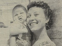 Magda Paveleková s dcérou Ninkou. 