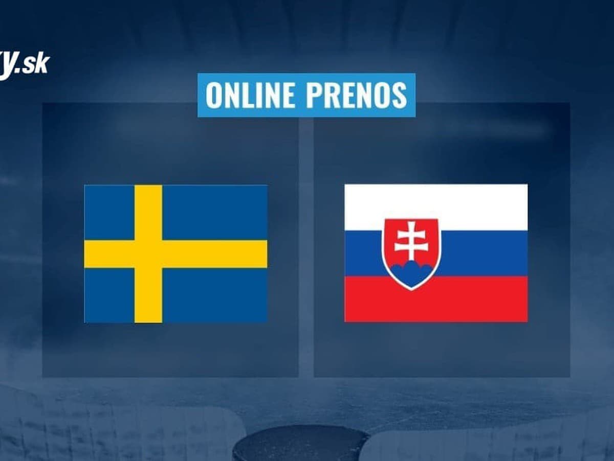 Švédsko – Slovensko: ONLINE
