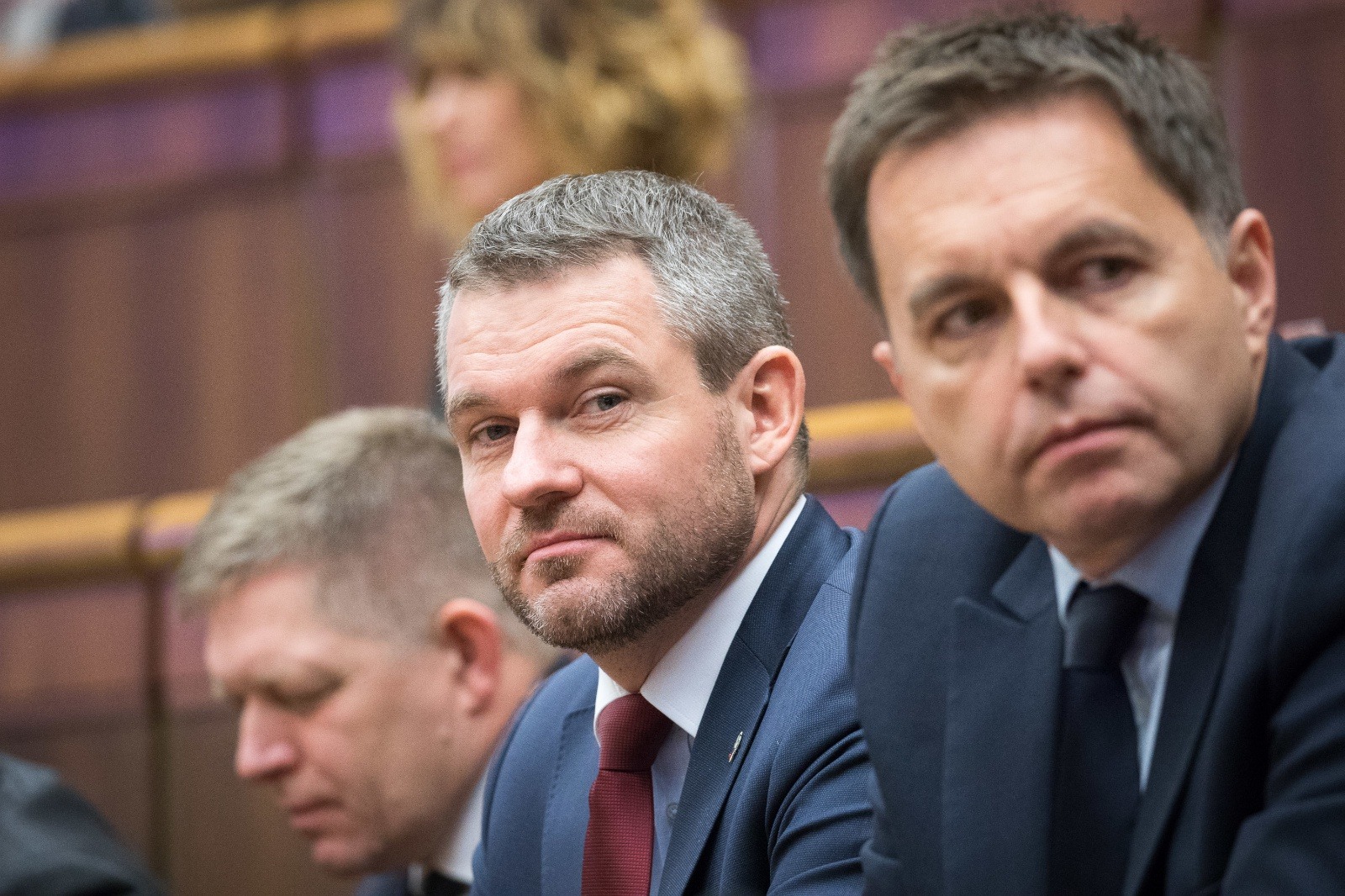 Robert Fico, Peter Pellegrini a Peter Kažimír