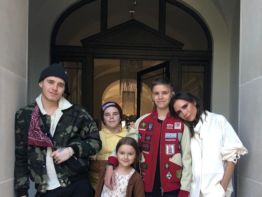 Na narodeniny módnej ikony Victorie Beckham sa vždy zíde celá rodin