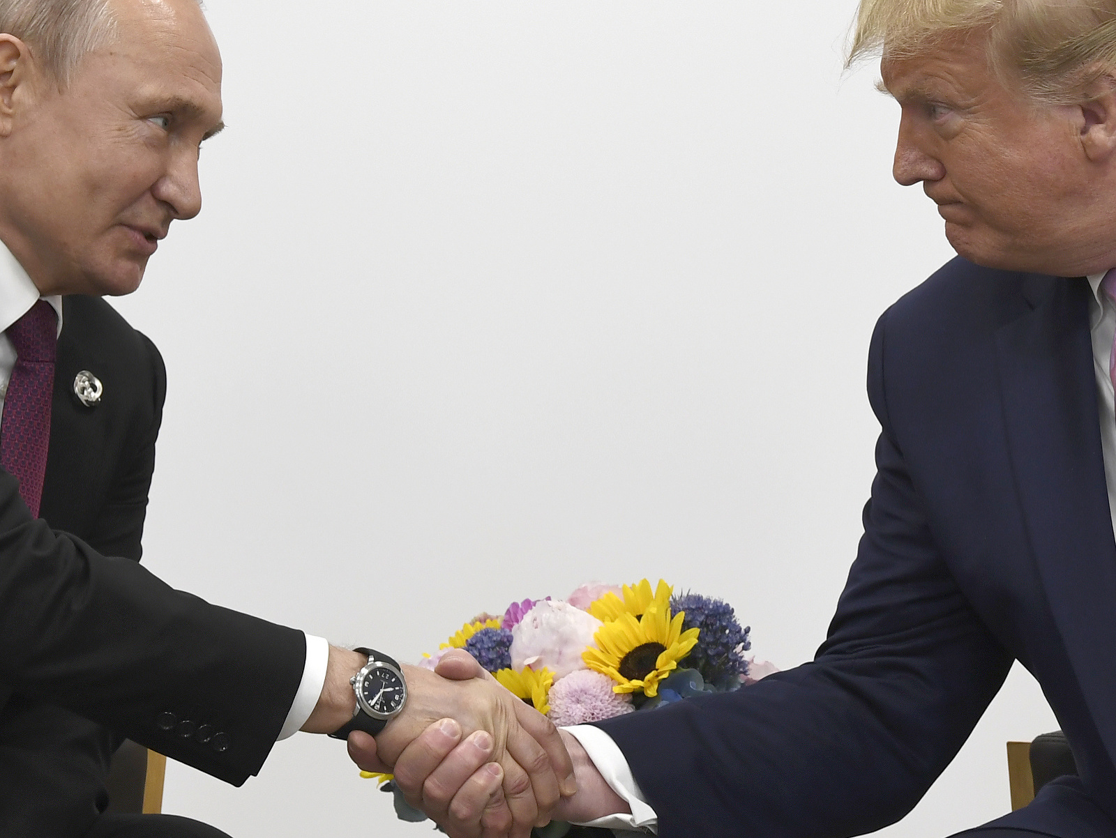 Vladimir Putin a Donald Trump