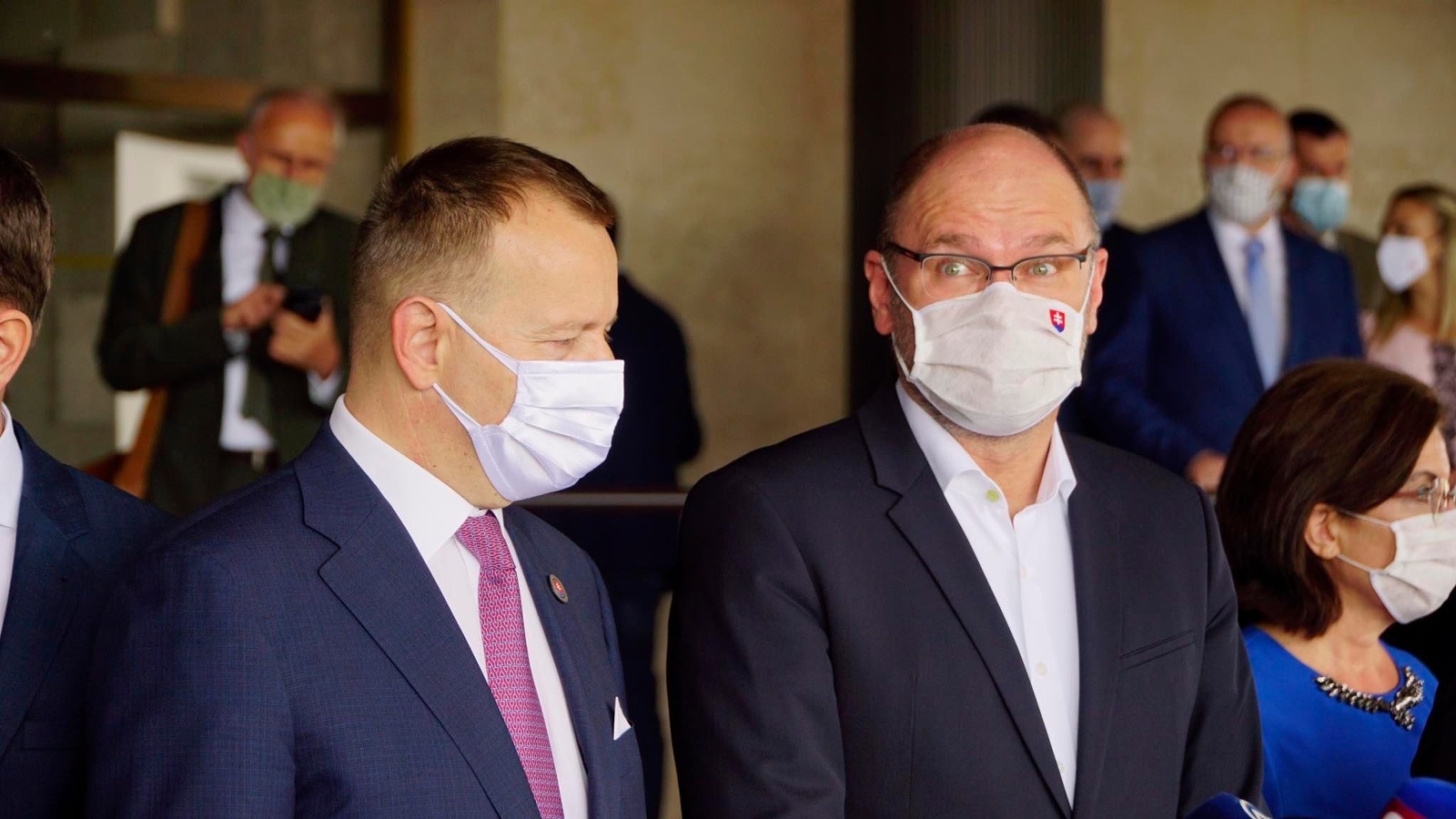 Boris Kollár a Richard Sulík v čase pandémie koronavírusu.