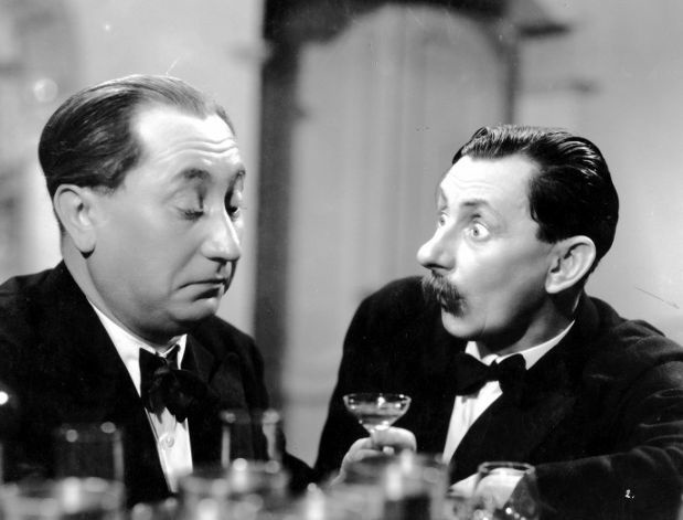 Jaroslav Marvan a Vlasta Burian