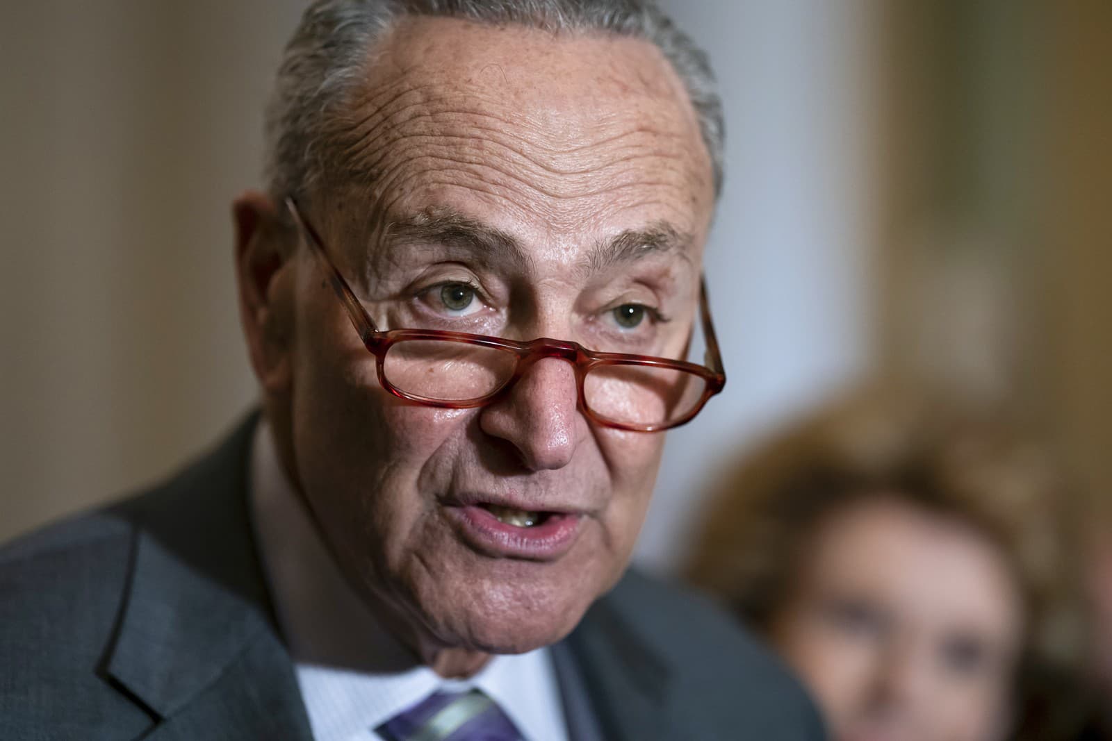 Líder demokratickej väčšiny v Senáte Chuck Schumer