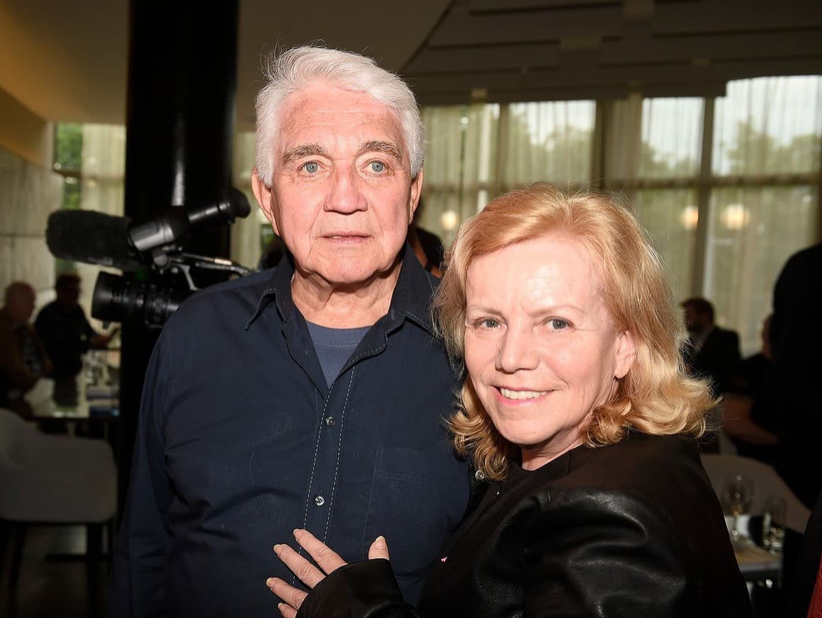 Jiří Krampol s milovanou Hankou