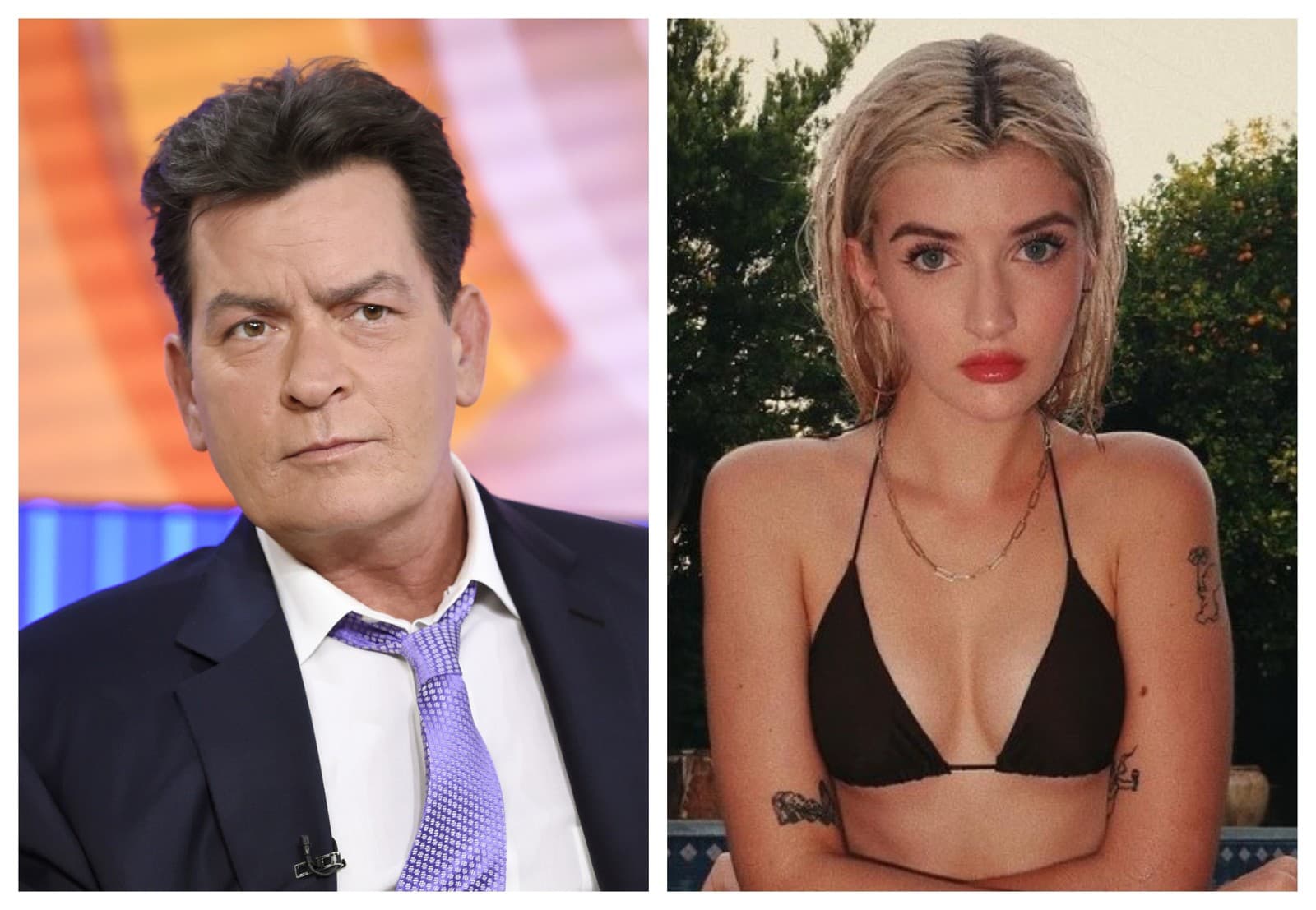 Charlie Sheen a jeho dcéra Sami