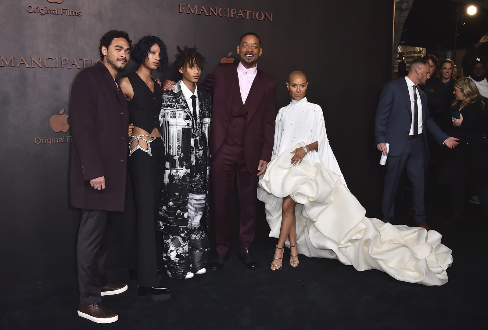 Will Smith s manželkou a deťmi