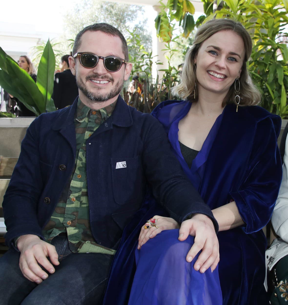 Elijah Wood a Mette-Marie Kongsved