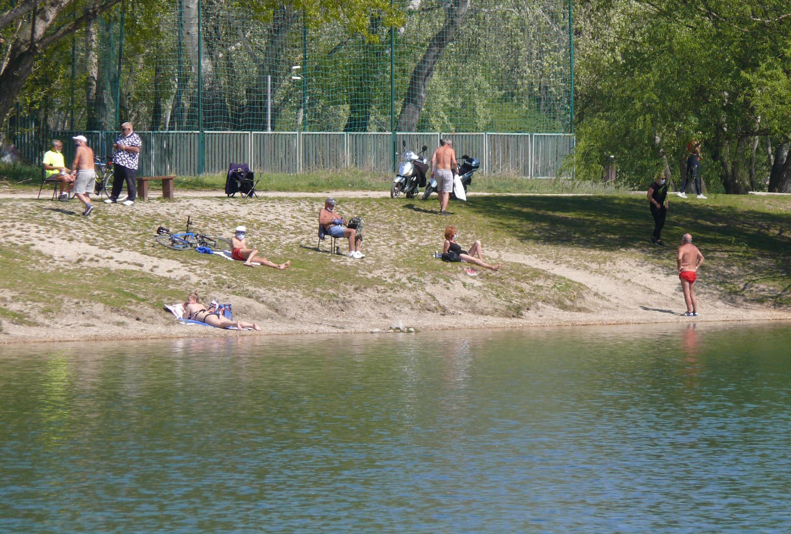 Za položenie uteráka na