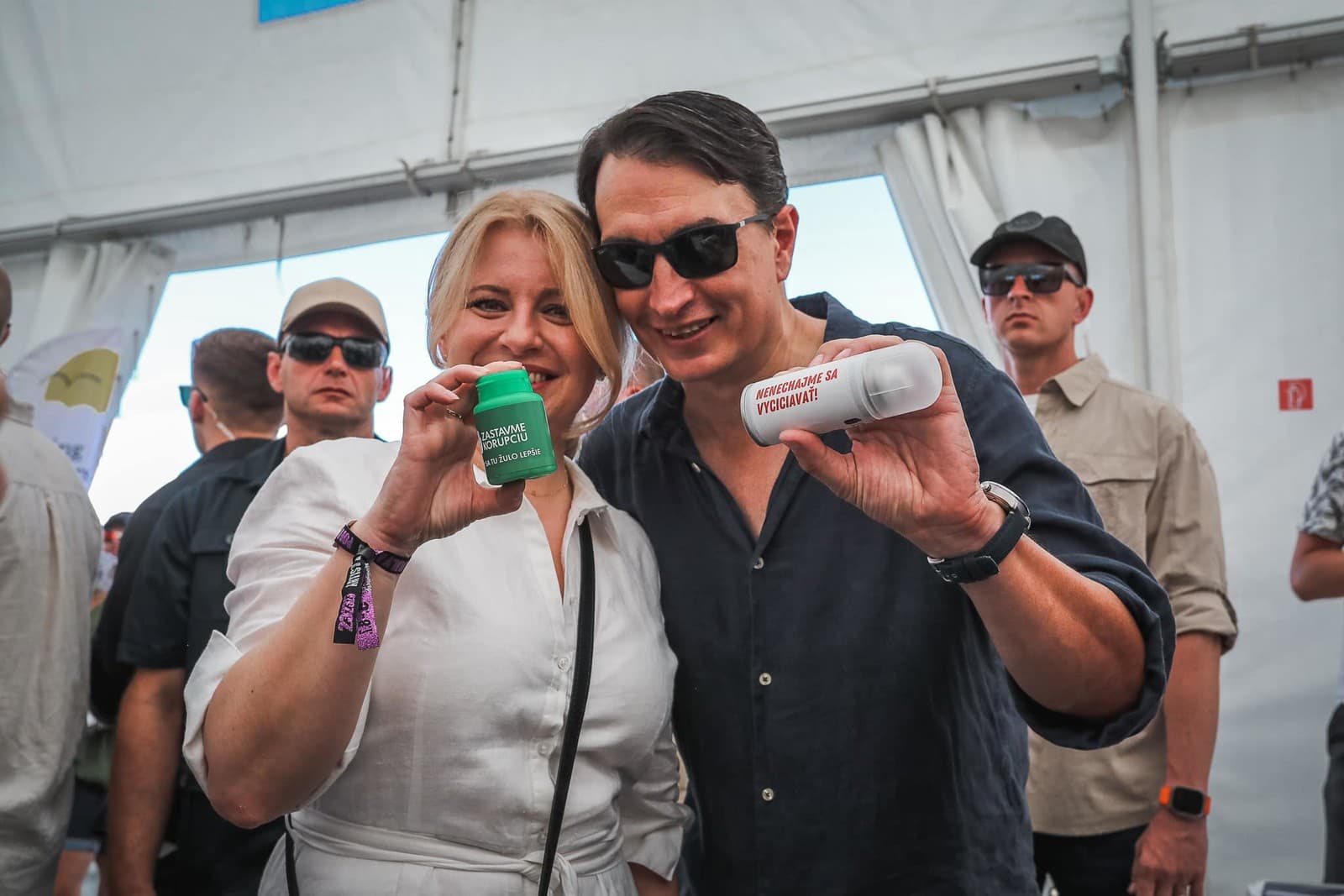 Prezidentka sa so svojím partnerom už tradične zúčastnili na festivale Pohoda v Trenčíne