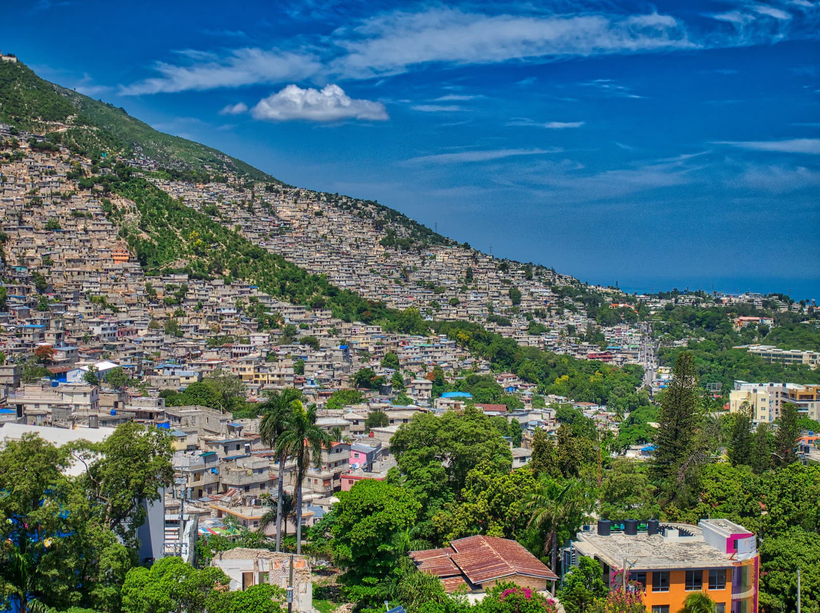 V haitskom hlavnom meste
