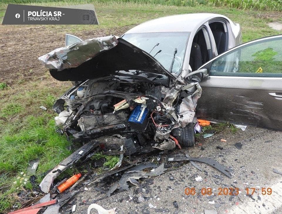 Tragická nehoda pri Trnave